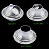 4in Adjustable Air Vent Stainless Steel Airstream Ventilation Outlet Hood