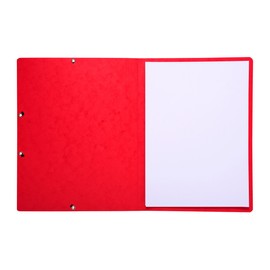 Corner Spannmap A4 + mE Manila 355g rot