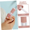 Baluue 14 Pcs Abs Empty Lip Gloss Containers Clear Lip