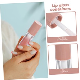 Baluue 14 Pcs Abs Empty Lip Gloss Containers Clear Lip Tubes Eyeliner Stickers for Eyes Lip Gloss Containers Empty