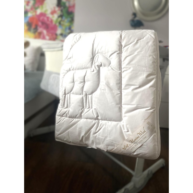 Merino Wool PURE WOOL DUVET NATURAL BEDDING 10,5 TOG 500GSM