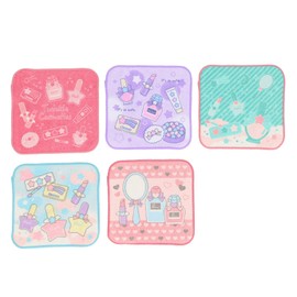 Marushin 0165016900 Mini Towels, Set of 5, Piccolino, Fancy Cosmetics, Girls, Fancy School Entrance Goods, School Entrance Preparation, Kindergarten, Kindergarten, Kindergarten, Kindergarten,