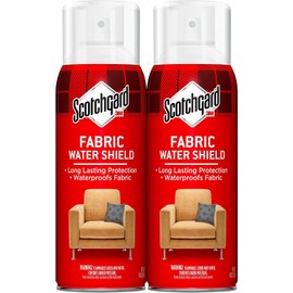Scotchgard Fabric Water Shield ,Water Repellent Spray Two 10 Oz Cans (Pack of 2)
