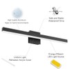 Aipsun 27.6 inch Modern Black Vanity Light LED Black Bathroom
