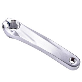Demeras Bicycle Crank Arm Mountain Bike Crankset Aluminium Alloy Bicycle Bicycle Left Crank Arm for 590 610 SLX XT XTR Crankset (Silver)