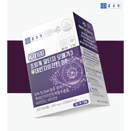 Supercritical Omega 3 Nutrient Blood Circulation Lutein Altige 1 Month / 초임계 오메가3 영양제 혈액순환 루테인 알티지 1개월