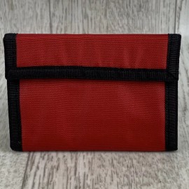 Vtg 80’s Alabama Crimson Tide Football Nylon Wallet Hook And Loop SEC Roll Tide