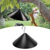 2Pcs Squirrel Flapper, Universal Squirrel Proof Baffle Bird Feed Guard