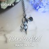 Pea Pod Necklace - 2 Peas in a Pod -