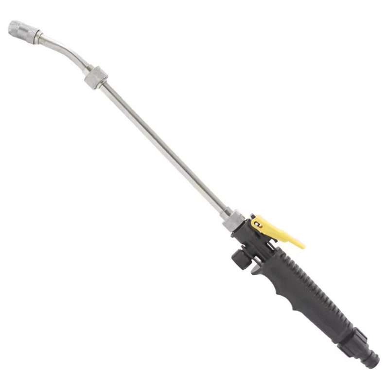 1-Pack 11.81–28.35 Inch Metal High-Pressure Water Jet Hose Wand