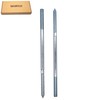 SKIR'CO (4 pcs) Zinc Plated Hanger Bolts M10 x 220