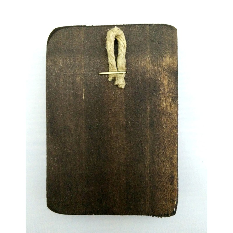 Wooden Greek Christian Orthodox Wood Icon of Saint Constantine and