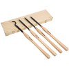 VINWOX 20" Full Size 4 PCS Carbide Wood Lathe Turning
