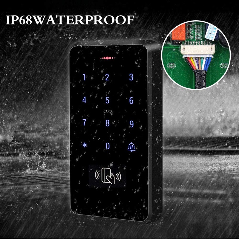 HFeng Outdoor IP68 Waterproof RFID Keypad Touch Access Control System