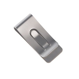 Titanium Ti Double Sided Wallet Money Clip Holder