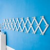 SKOLOO Accordion Wall Hanger, Modern Expandable Coat Rack Wall Mounted,
