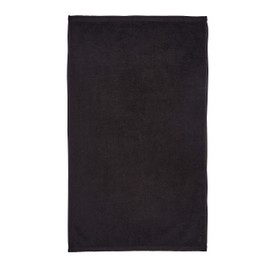 Catherine Lansfield Quick Dry Cotton Bath Sheet Black