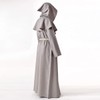 BLESSUME Monk Costume Medieval Robe Priest Hooded Renaissance Friar Cowl