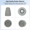supregear 2-Pack Rubber Cane Tips, 19 mm Crutch Tips Heavy