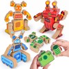 Coogam Fine Motor Building Robot Blocks for 3 4 5