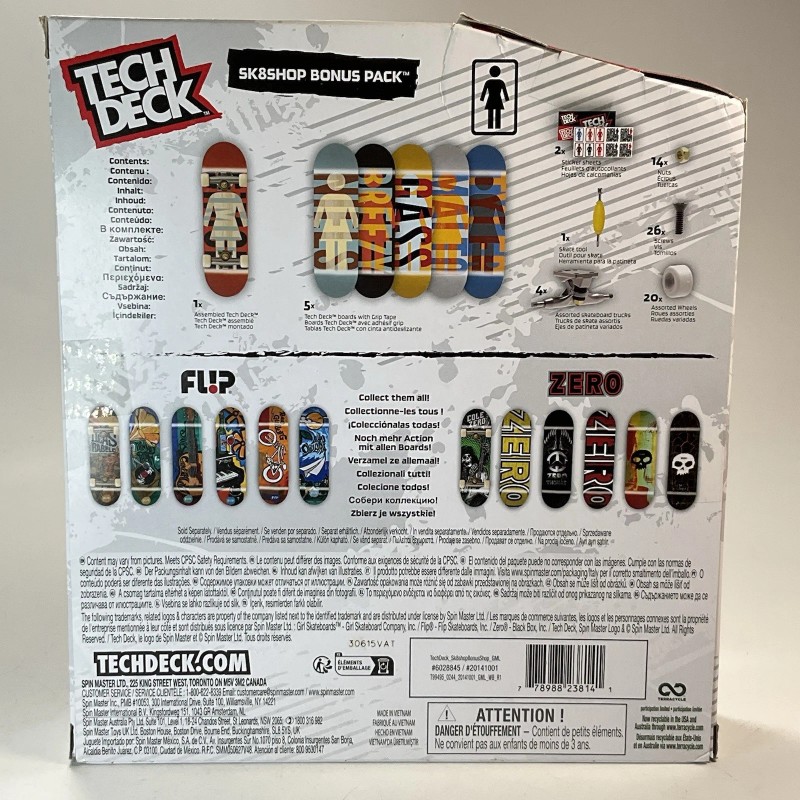 Tech Deck Sk8Shop Fingerboard Bonus Pack / G-irl Pack /