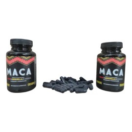 Maca Roja Amarilla Negra Con Vitaminas Y Probióticos Cápsula
