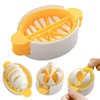 Liroyal Boiled Eggs Chopping Egg Slicer Egg Slicer Chopping Egg