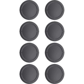 Ferkurn Replacement Caps for Swtich & Switch Lite Switch OLED Thumbstick Repair,Switch Analog Thumb Joy Con Joystick Thumbstick Grips Skin Cap for Replacment with Thumstick Caps, 8 PCS Gray