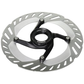 Shimano Disc RT-CL800 Disc Rotor 6.3 inches (160 mm) Attached/Outer Serration Lock Ring, Silver