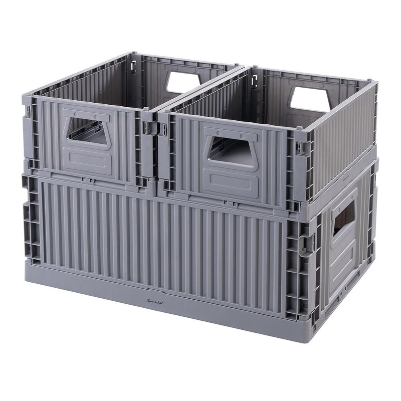 Rosenstein & Söhne Plastic Boxes: Set of 6 Plastic Storage