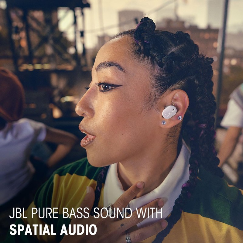 JBL Tune Buds 2, JBL Pure Bass Sound with Spatial