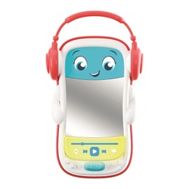 Clementoni 17926 My First Musical Pod, Electronic and Interactive Music Game for Children from 3-6 Months, Light and Sound Activity Centre, Multicoloured
