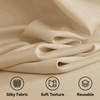40ftx12ft Beige Backdrop Curtains for Parties, Wrinkle Free Polyester Photo