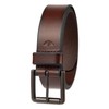 Dockers Men's 1 1/2 In. Leather Bridle Belt,Brown,30