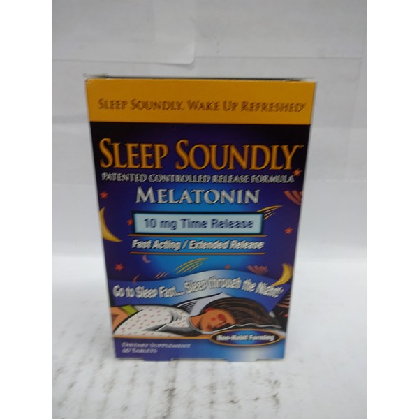 Windmill Health Products Sleep Soundly Melatonin - 10 mg - 60 Tablets