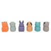 6pcs Baby Soft Blocks Animal Stacking Building Blocks Squeezing Teething