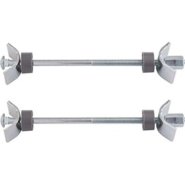 cyclingcolors 2 x Furniture Connector Screws M6 x 100 Metal Wood Connector Panel Connector Worktop Connector Connector Connection Screw