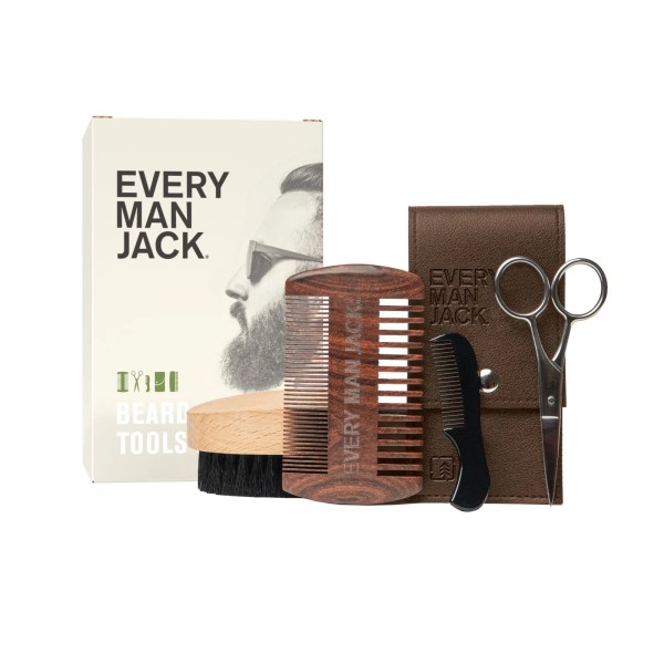 Every Man Jack Beard Grooming Tool Set - Dual Tooth