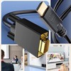 Generic HDMI to VGA Adapter, 30ft, with Audio, Gold-Plated Connector,