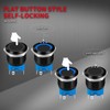 DaierTek - Interruptor de Botón Pulsador de 22 mm, Impermeable,