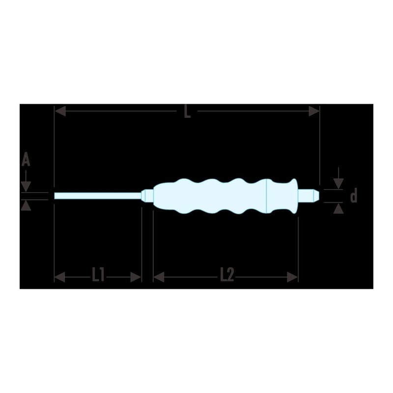 Facom 247.g3 – botaclavo with Sheath Diameter 3 mm