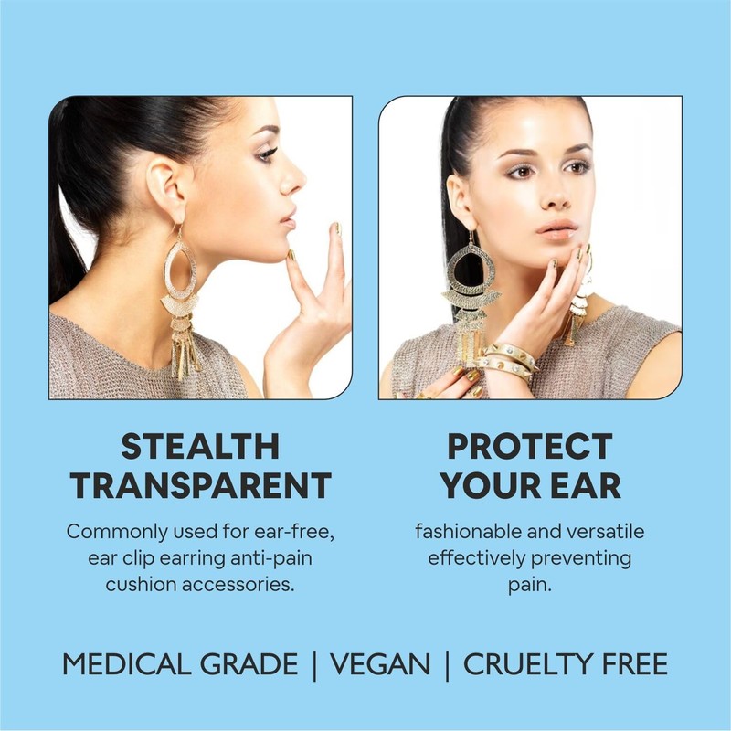 Ear Lobe Support Patch Pack of 60/6 sheet for Heavy