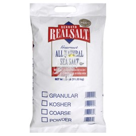 Redmond Real Salt Box Natural Mineral 25 lb