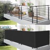 Coarbor 3'x56' Balcony Privacy Fence Screen Mesh Balcony Cover for