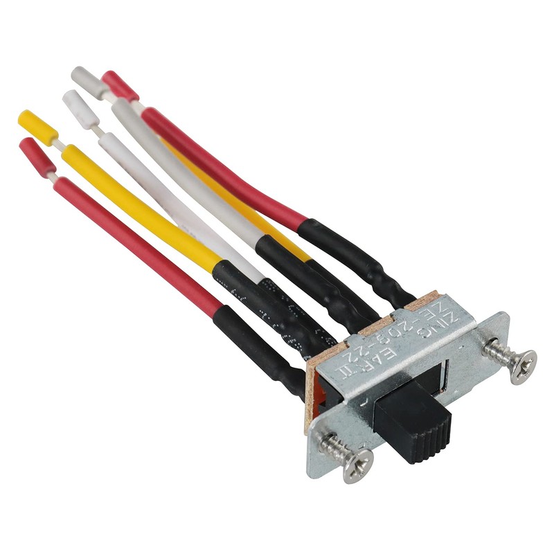 ZZLZX 2PCS 6A 125V, 3A 250V 6 Pin Canal Ceiling