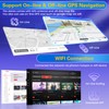 8 Core 4+64GB【Support SIM Card】 Android 13 Car Stereo Double