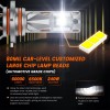‎FateEye Fateeye H11/H8/H9 LED Light Bulbs 240w 40000LM 6500K Cool