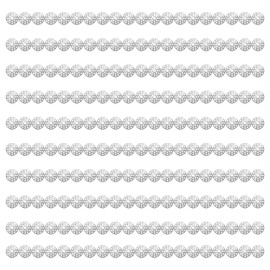 200Pcs Easy Fix Washers, Tile Backer Board Washers, Galvanized Iron Fixing Washers, Insulation Metal Washers for Secure Insulation Heat Plate Backer Boards (Gasket)