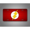 SignsAndTagsOnline.com The Flash Lightning Bolt License Plate Thunder Strike Auto