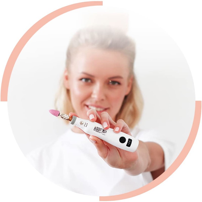 GESS Electric Nail Drill Kit, Portable Electric Nail File Set,